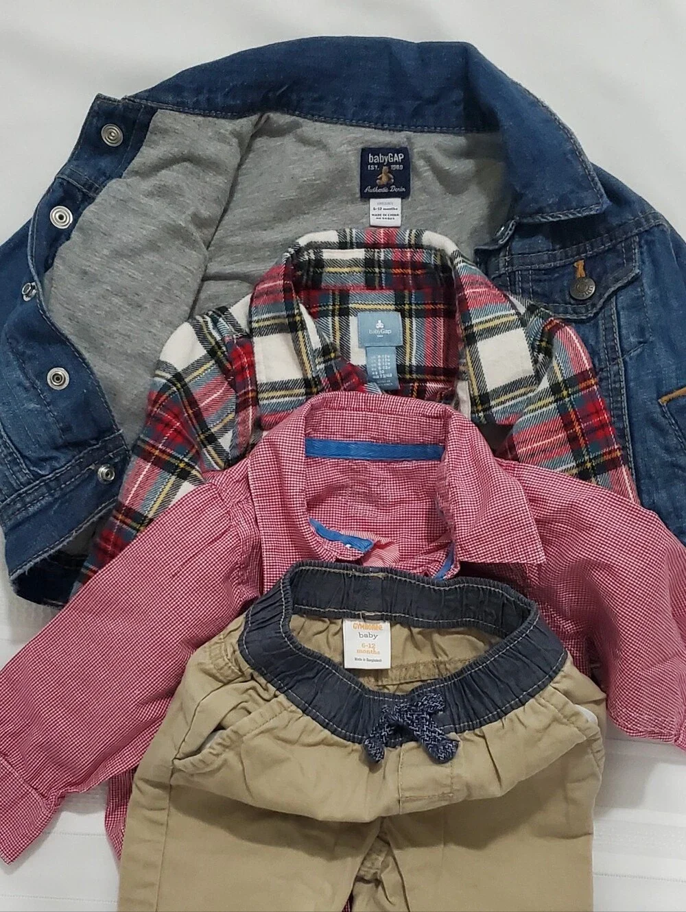 Lot Of 4 Baby Boy Clothes